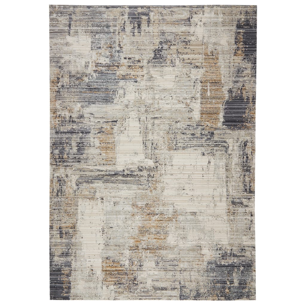 Terra by Obeetee Ava Abstract Multi Rug