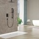 preview thumbnail 4 of 8, Lordear Shower System - 16 inch Rainfall Shower head and Handheld Shower Set with Valve Combo