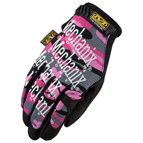 slide 1 of 1, Mechanix Wear MG-72-520 The Original Women's Gloves, Medium, Pink Camo
