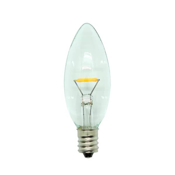 Pack of 6 Clear Candle Lamp C7 LED Replacement Bulbs