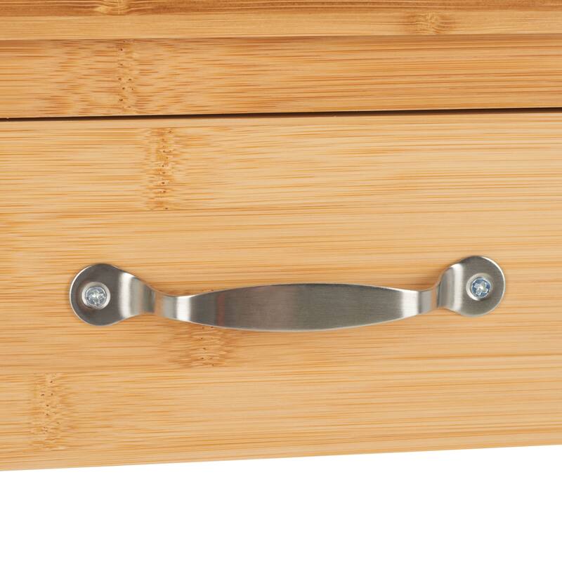 SAFAVIEH Evette Corteau Kitchen Cart - 19" W x 13" D x 30" H - 19Wx13Dx31H