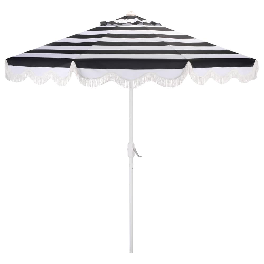 SAFAVIEH Outdoor Living Lucerna 9ft Crank Umbrella