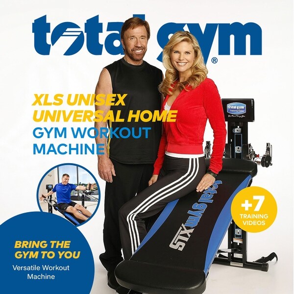 Total Gym XLS Unisex Universal Home Gym Workout Machine with Ab