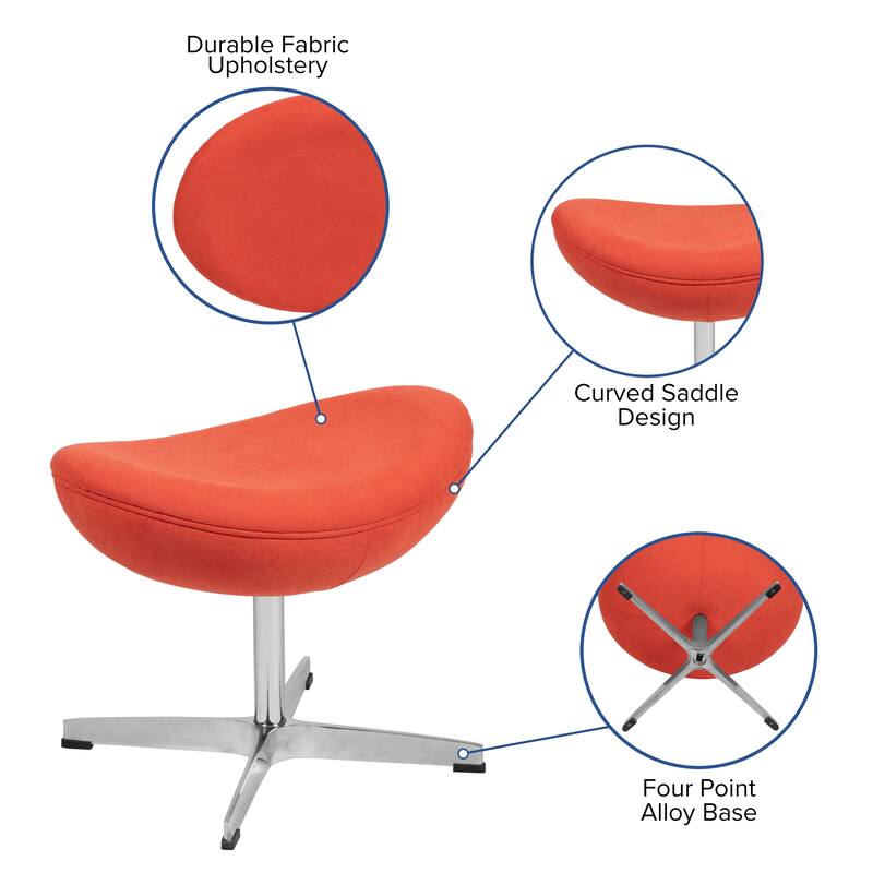 Saddle Ottoman - Footrest