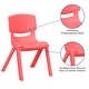 preview thumbnail 8 of 47, 2 Pack Plastic Stackable School Chair with 12"H Seat, Preschool Seating