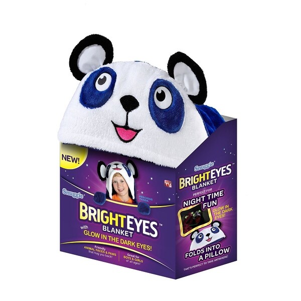 Shop Snuggie Bright Eyes Kid S Blanket Panda Ships To Canada
