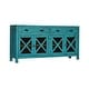 preview thumbnail 3 of 9, Picket House Furnishings Noah Console Table in Turquoise
