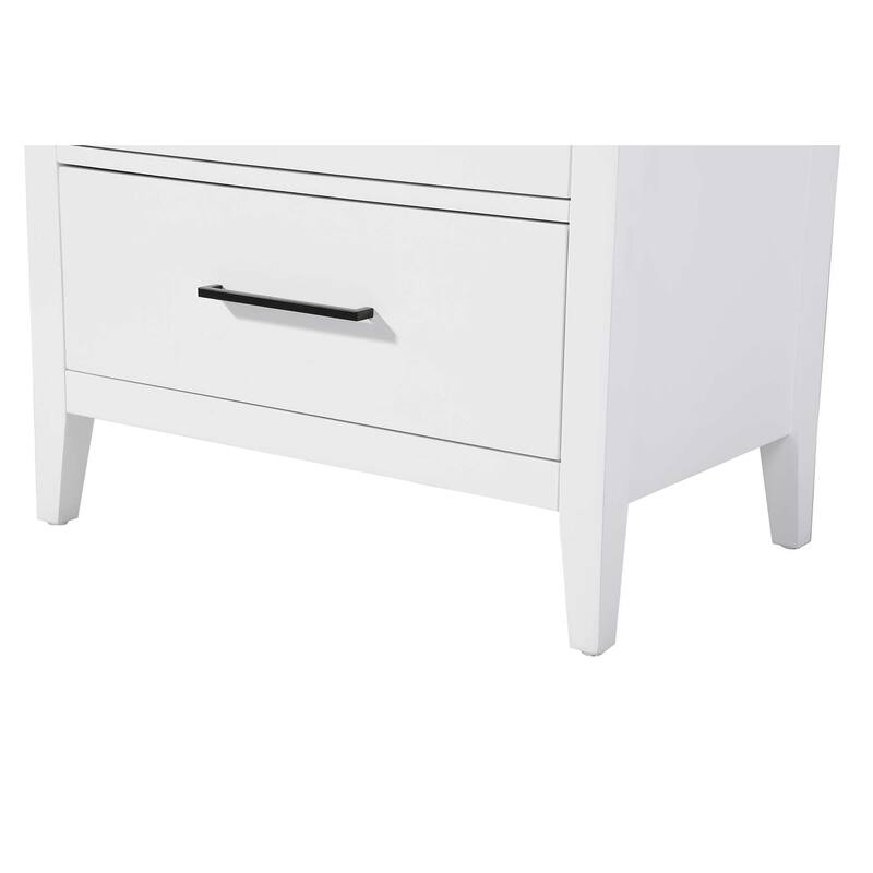 Laura 16-28 Inch Open Shelving Bath Storage Cabinet