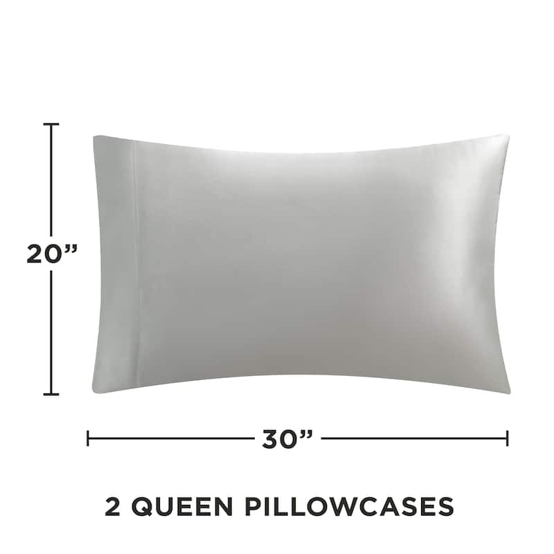 Juicy Couture Silky Satin Pillow Cases