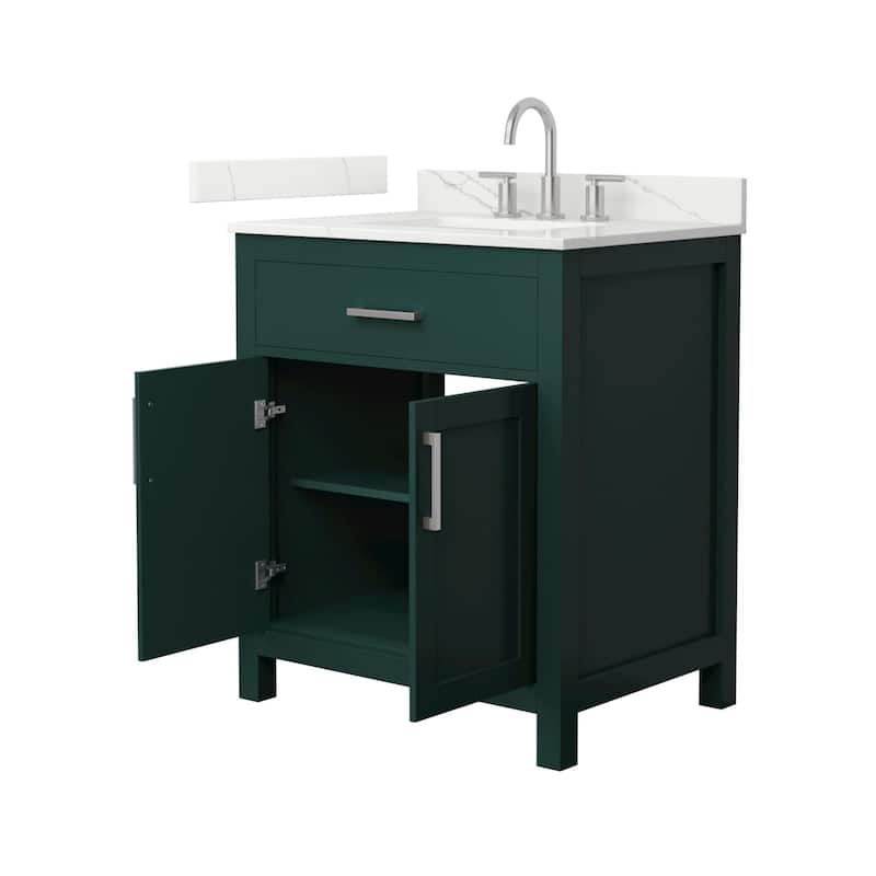 Wyndham Collection WCG2424-30S-QTZ-US3MXX Beckett 30" Free Standing
