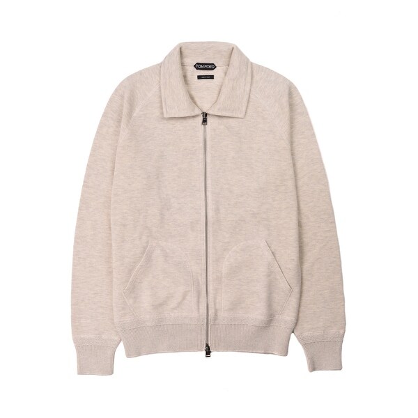 zip up collar sweater