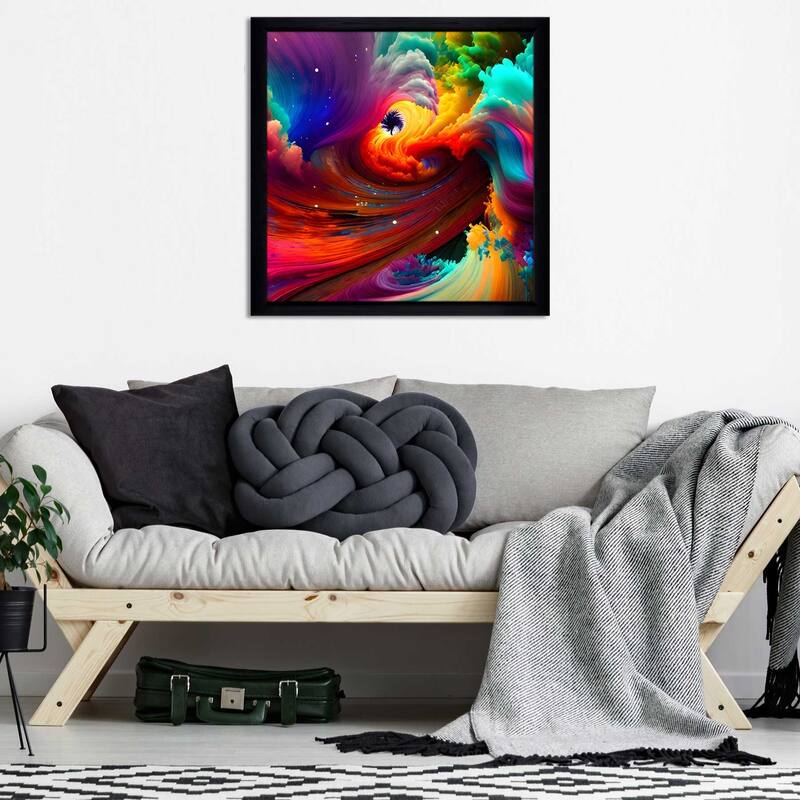 "Constructed Dreams IX (Square)" by Nikita Mann Print on Acrylic