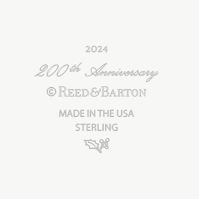 Reed And Barton 200th Anniversary Celebration Christmas Ornament