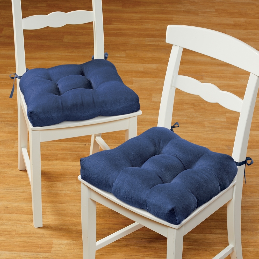 Blue Collections Etc Dining Chair Cushions Bed Bath Beyond