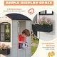 preview thumbnail 20 of 22, Kids Wooden Adventure Cottage Playhouse, Outdoor Playhouse with Functional Door, Windows, Service Station and Flower Pot Holders