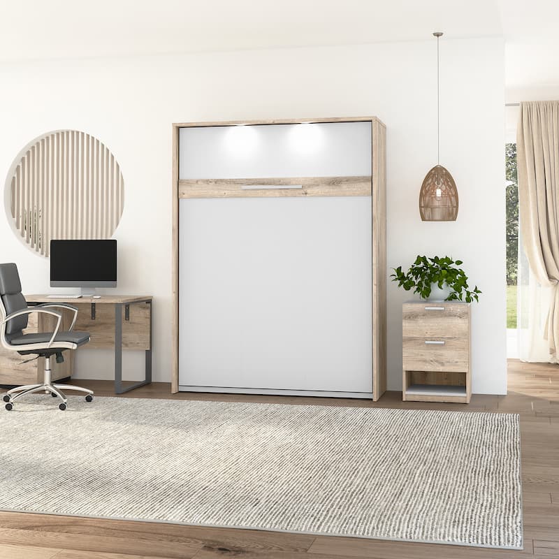 Cielo 66W Queen Murphy Bed for Multipurpose Room by Bestar