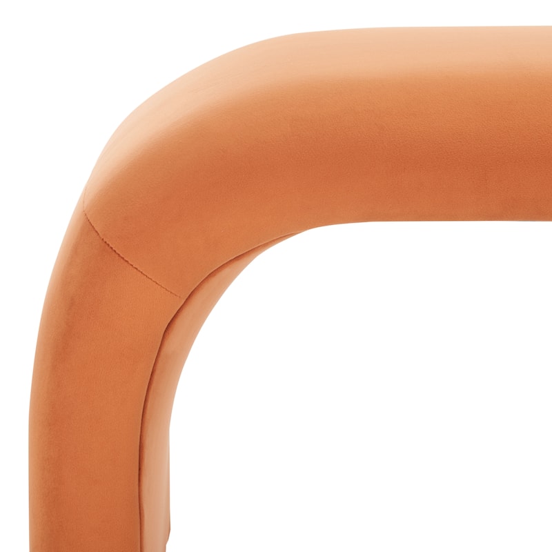 SAFAVIEH Margarett Modern Minimalist Glam Bench - 45" W x 18" D x 19" H - 45"W x 18"D x 19"H