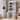 Bookcases with 2 Doors and 1 Drawer, Floor Standing Display Storage with Open Shelves - 35.8x22.4x83.4in