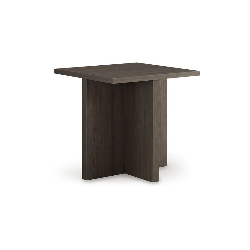 Signature Design by Ashley Zendex Brown Occasional Table Set (Set of 2) - 40" W x 40" D x 19.25" H