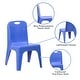 preview thumbnail 3 of 22, 10 Pack Plastic Stackable School Chair-11" Seat Height - 13.75"D x 12"W x 21.5"H