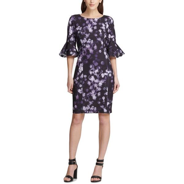 dkny purple dress