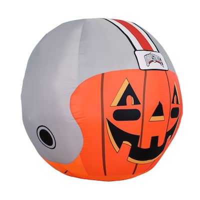 NCAA Ohio State Buckeyes Inflatable Jack O' Helmet - Ohio State Buckeyes