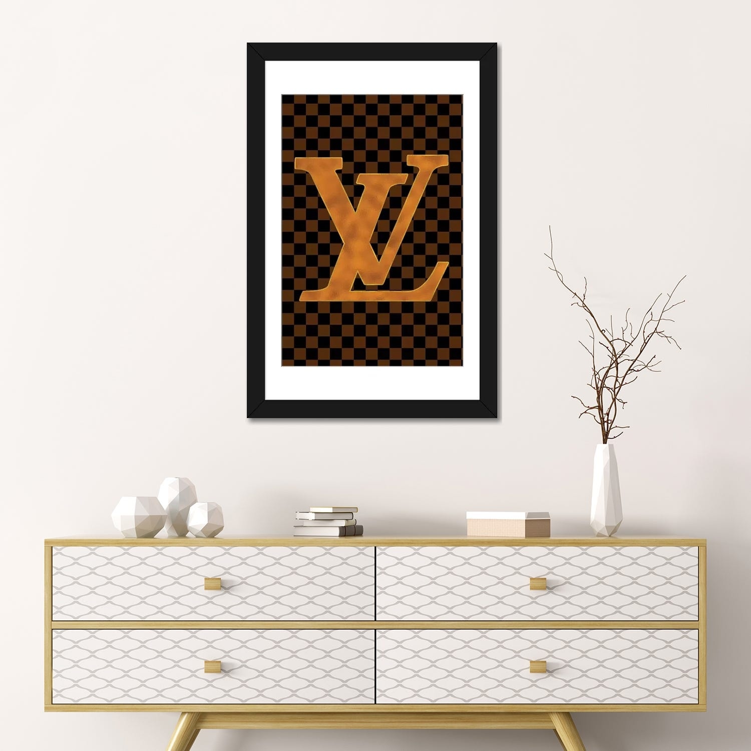 LV Luvagge Canvas Art Print by Pomaikai Barron, iCanvas