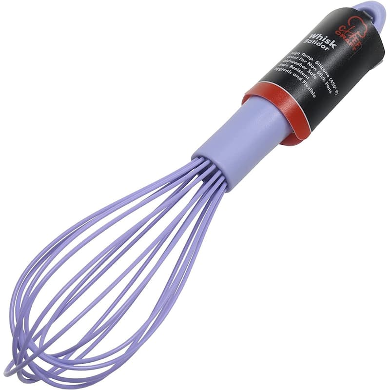 Chef Craft Premium Silicone Wire Cooking Whisk, 10.5 inch
