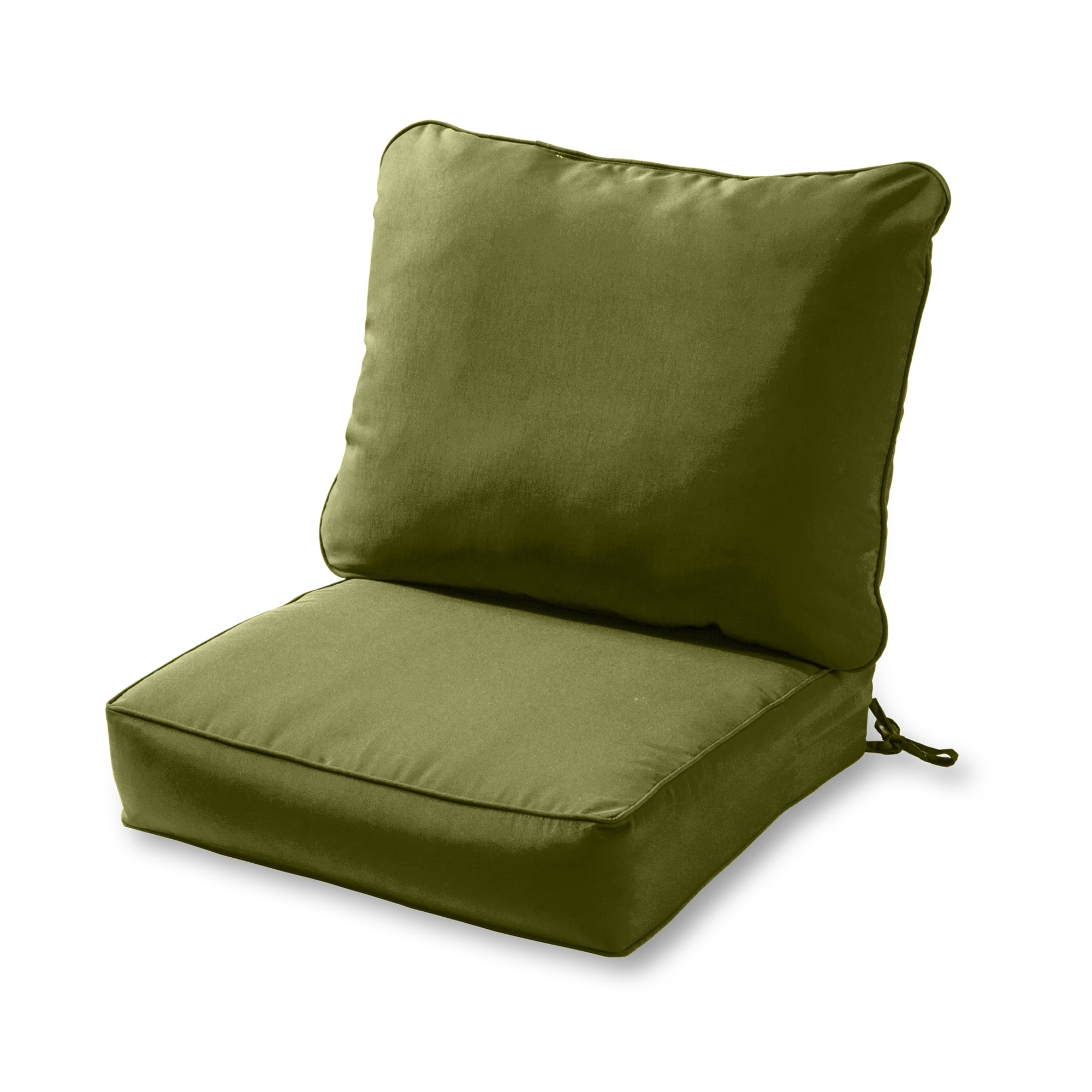 Greendale Home Fashions Deep Seat Cushion Set Hunter Green OC7820 HUNTER