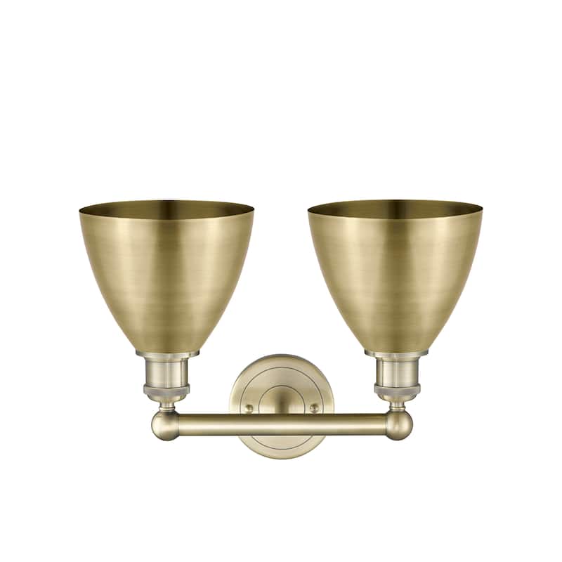 Innovations Lighting Plymouth Dome - 2 Light 17" Bath Vanity Light