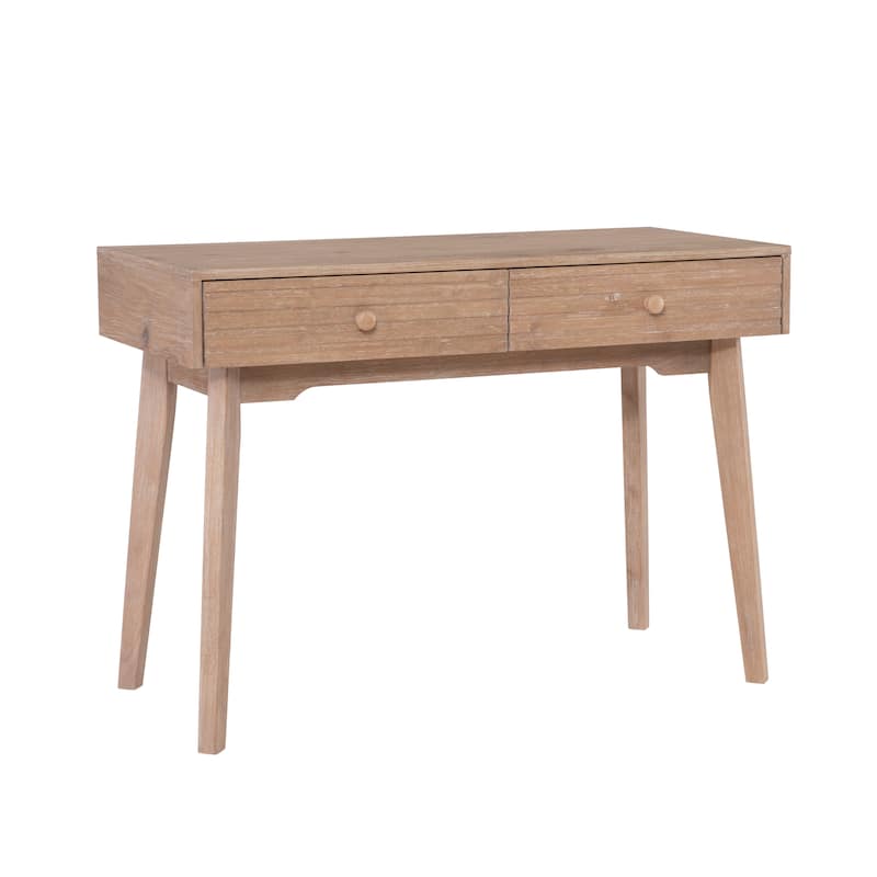 Whitney Wood 2 Drawer Office Desk