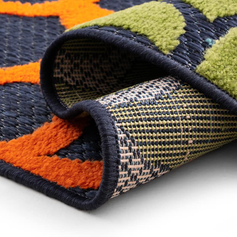 Origin Coastal Floral Indoor/Outdoor Area Rug