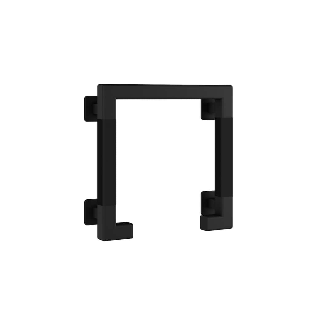 Seville Valve Bar Slip Resistant ADA Compliant 300 lb Weight Capacity Matte Black