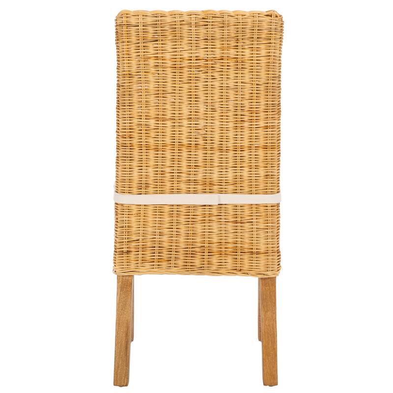SAFAVIEH Bobbi Side Chair with Cushion - 20" W x 24" D x 39" H - 20"W x 24"D x 39"H