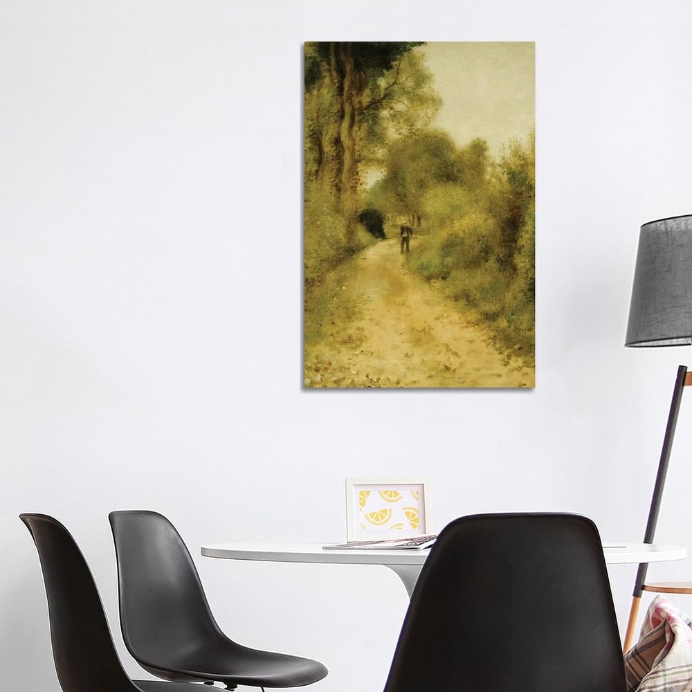 iCanvas "On the Path " by Pierre-Auguste Renoir Canvas Print