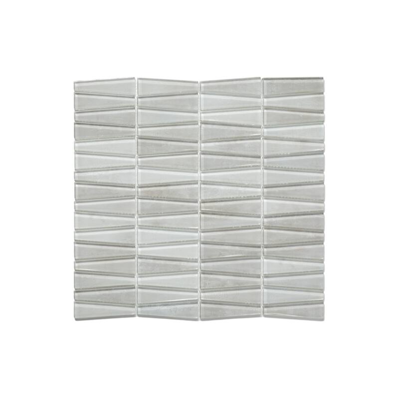 Coastline 12 in. x 13 in. Glass Mesh-Mounted Mosaic Wall Tile