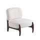 preview thumbnail 19 of 42, Christopher Knight Home - Everett Modern Boucle Lounge Chair with Solid Wood Frame