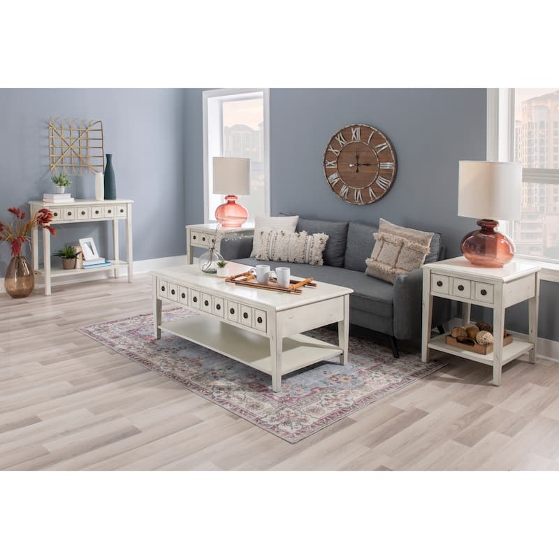 Linon Sadie Wood Entryway Console Table