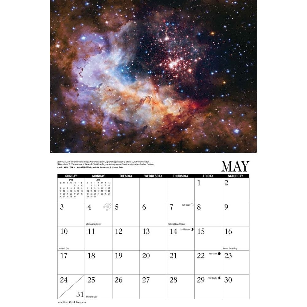Shop Silver Creek Press 2020 Deep Space Wall Calendar Overstock