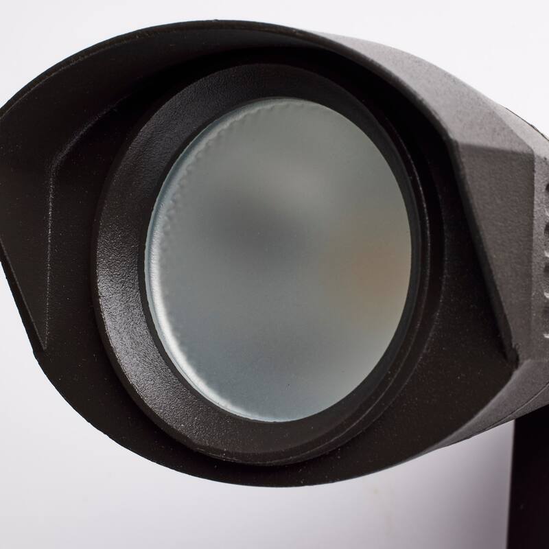 LED Security Light - Dual Head - Bronze Finish - 4000K - 120-277V