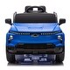 preview thumbnail 8 of 77, Licensed 24V Kids Chevrolet Silverado EV Ride-On Car with Four-Wheel Suspension, Bluetooth, Music, Remote Control, and LED Light