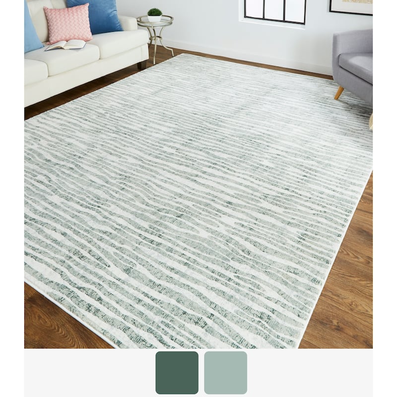 Grand Bazaar Halton Machine Made Abstract Transitional Area Rug