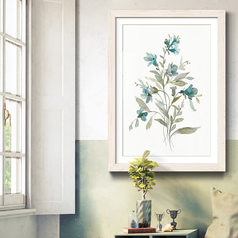 Linen Botanical III-Premium Framed Print - Ready to Hang