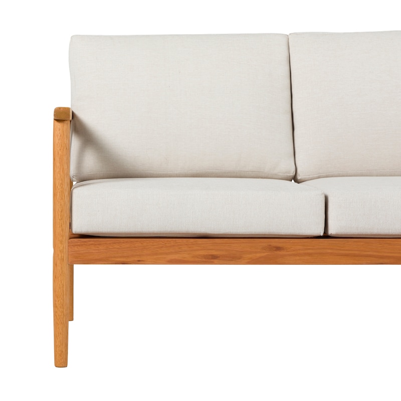 Middlebrook Solid Wood Outdoor Spindle Love Seat