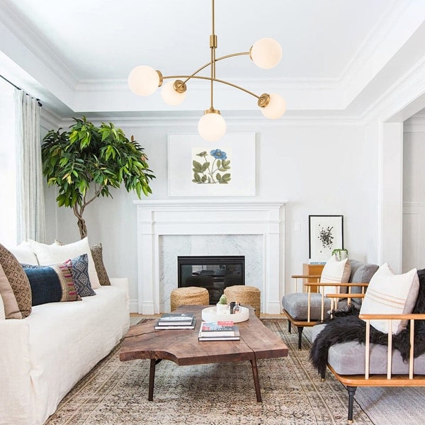 Asymmetrical modern chandelier deals