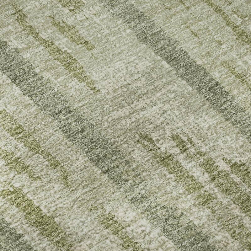Premium Washable Super Soft Stripe Abrash Mayfield Rug