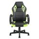 preview thumbnail 15 of 20, Modern PU Leather Gaming Office Chair, Lumbar Support Adjustable Height Computer Chair with Wheels and Swivel Task Chair