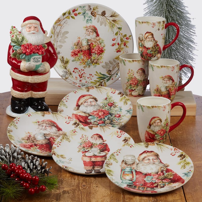 Certified International Christmas Story 16-piece Dinnerware Set, Service for 4