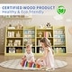 preview thumbnail 17 of 39, Wooden Toy Storage Organizer Cabinet