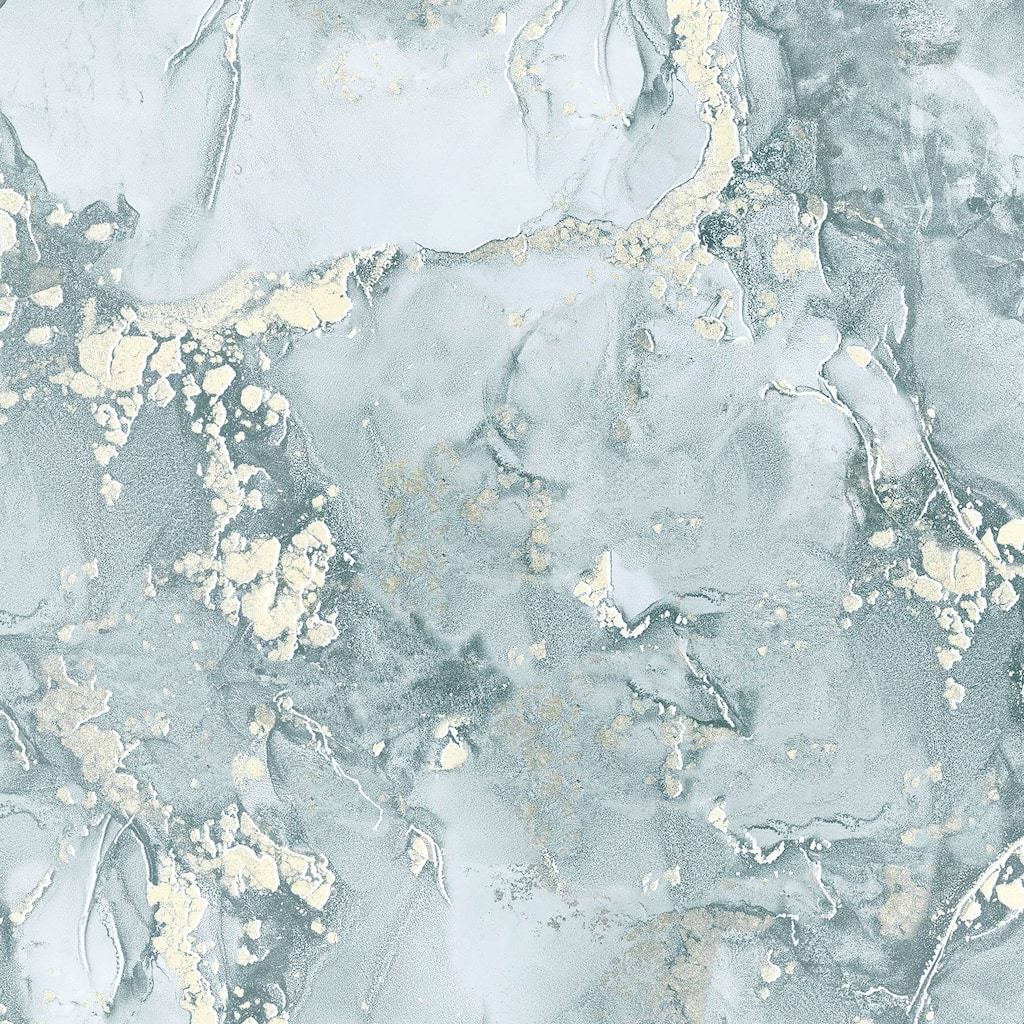 Advantage Grandin Light Blue Marbled Wallpaper